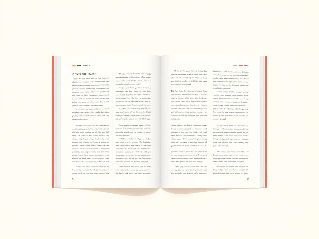 Double page éditoriale