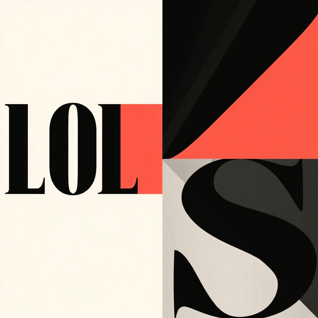 Composition typo et couleur