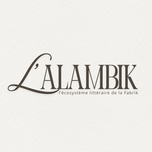 Logo L'Alambik — l'écosystème littéraire de la Fabrik